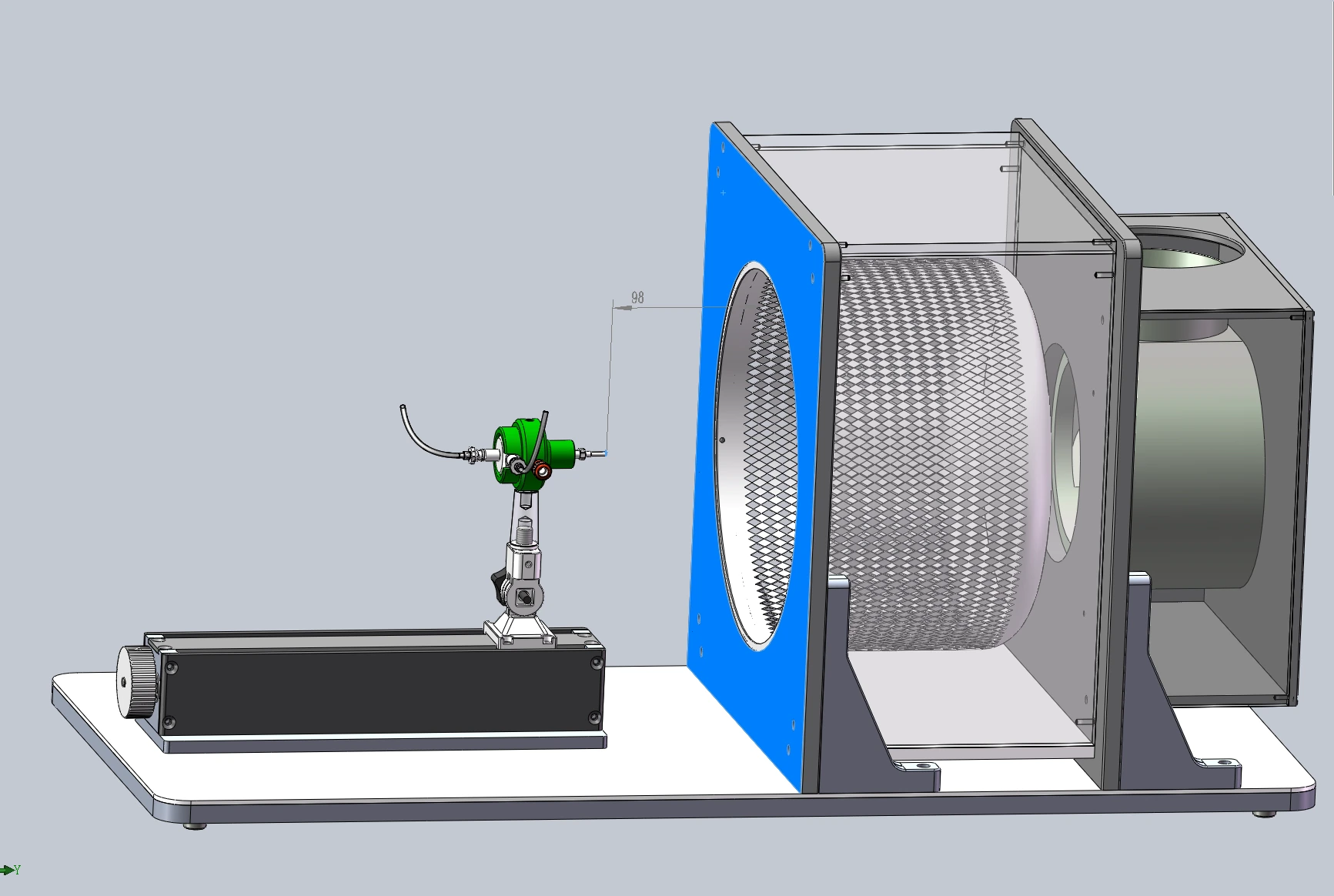 Air-assisted electrospinning