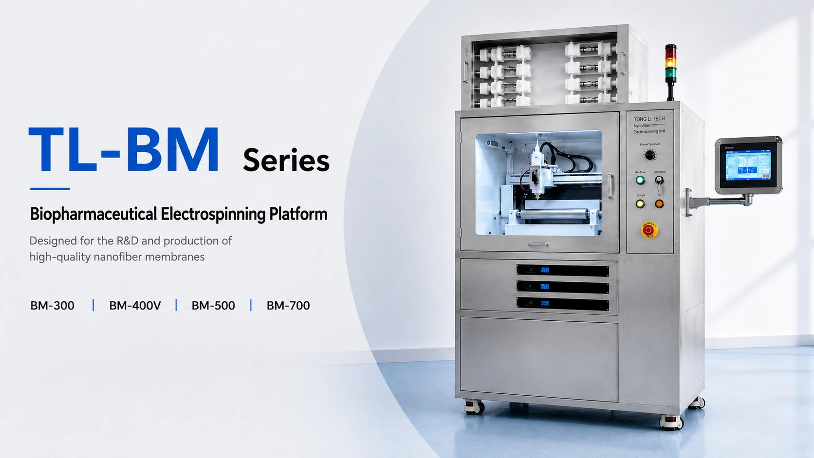 TL-BM Series — Biomedical electrospinning from research to production