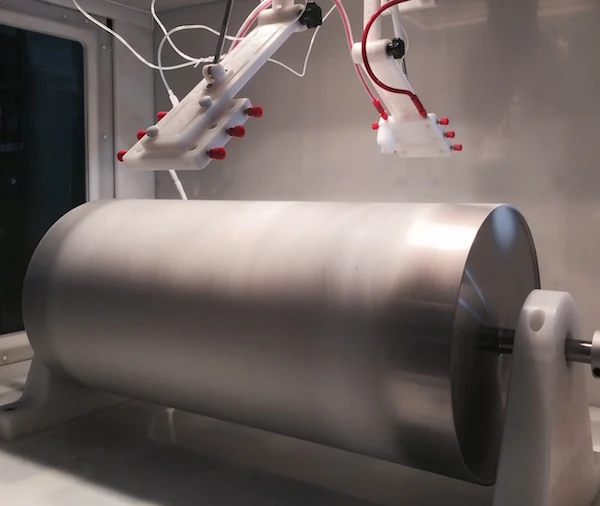 Rotating collectors for electrospinning