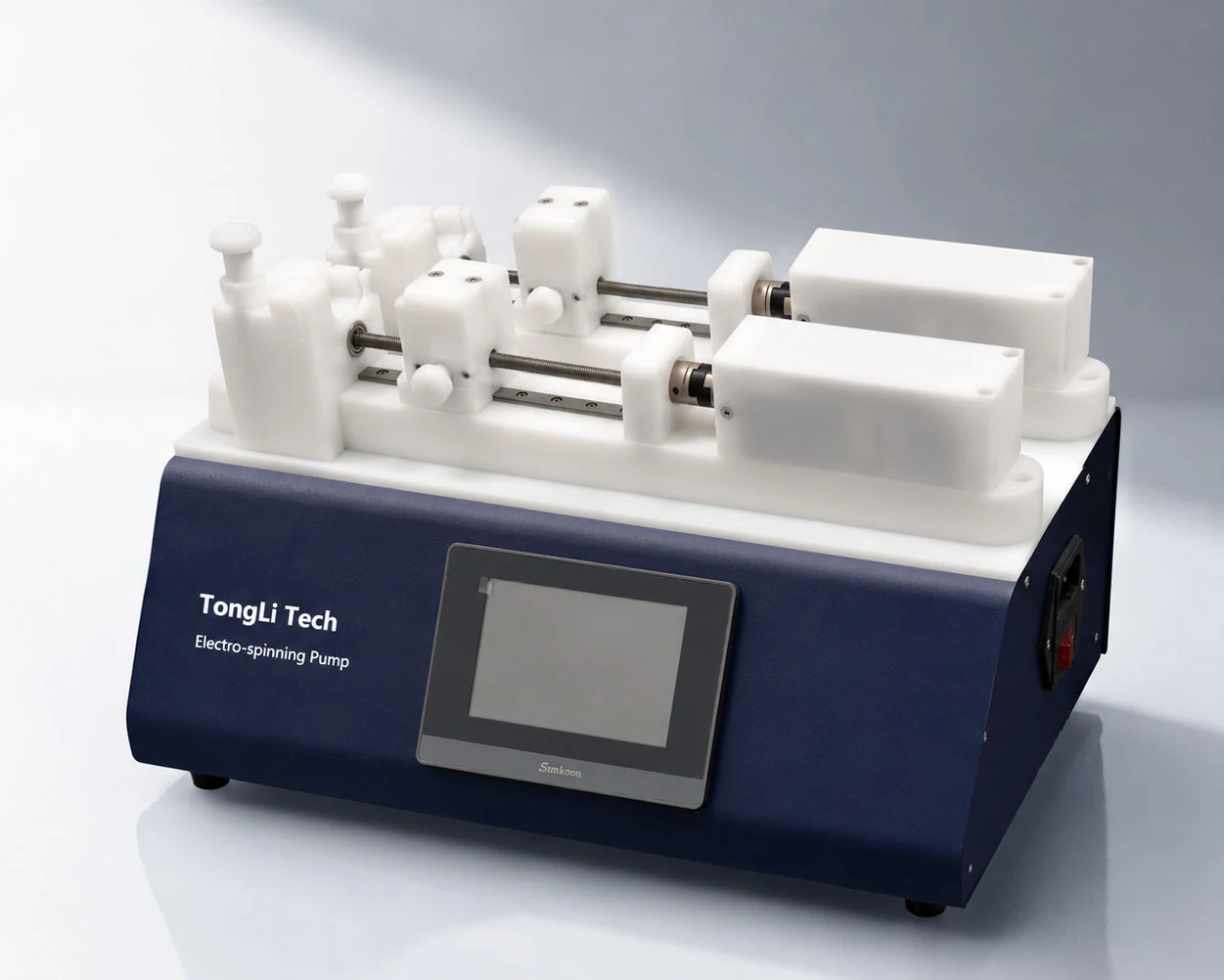 Precision syringe pump for electrospinning